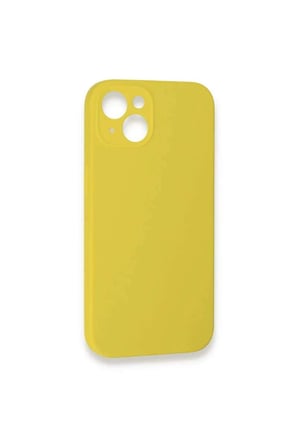 iPhone 13 Mini Kılıf Lansman Legant Silikon - Sarı