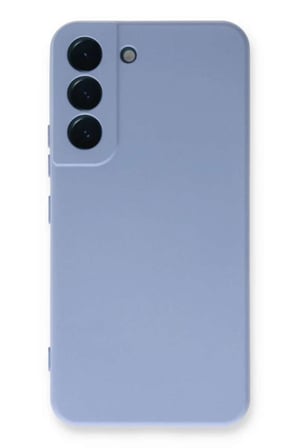 Galaxy S23 Kılıf Nano içi Kadife Silikon - Lila