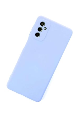 Galaxy M52 5G Kılıf Nano içi Kadife Silikon - Lila