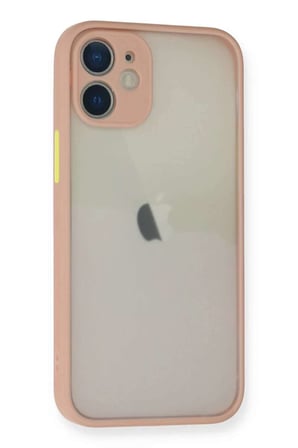 iPhone 11 Pro Max Kılıf Montreal Silikon Kapak - Pembe
