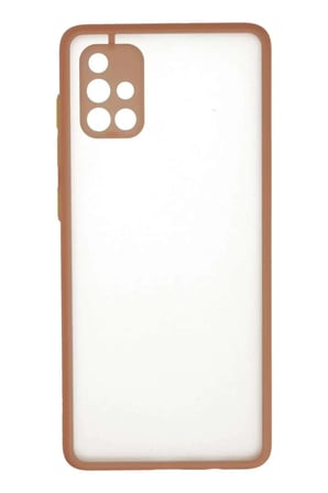 Galaxy A71 Kılıf Montreal Silikon Kapak - Pembe