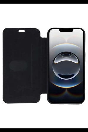 iPhone 16E Kılıf Flip Cover - Koyu Yeşil