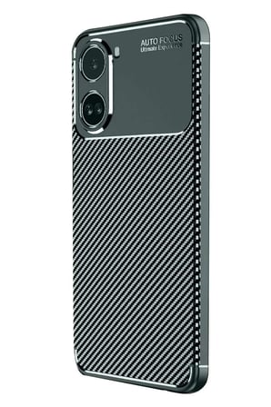 Poco X7 Pro Kılıf Auto Focus Karbon Kapak - Koyu Yeşil