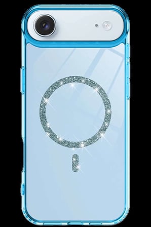 iPhone 17 Air Live Diamond Magsafe Kapak - Mavi