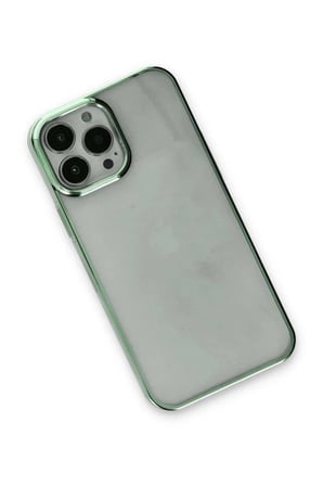 iPhone 14 Pro Max Kılıf Element Silikon - Yeşil