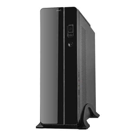 FC-S6020B 300W 1X80MM FAN USB 2.0 SLIM TOWER SİYAH KULPLU KASA