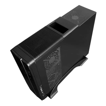 FC-S6020B 300W 1X80MM FAN USB 2.0 SLIM TOWER SİYAH KULPLU KASA