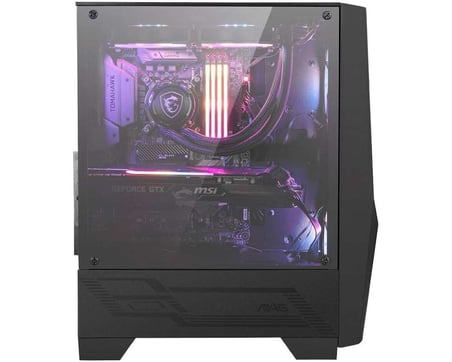 MAG FORGE 100R TEMPERLI CAM ARGB PSU YOK 2X120MM 1X120MM ATX KASA SİYAH