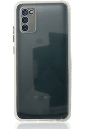 Galaxy A02S Kılıf Miami Şeffaf Silikon - Şeffaf