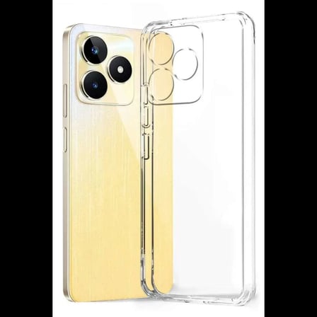 Realme Note 50 4G Kılıf Lüx Şeffaf Silikon