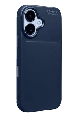 İphone 17 Auto Focus Karbon Kapak - Lacivert