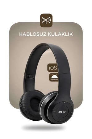 P47 FM'li Bluetooth Kulaklık