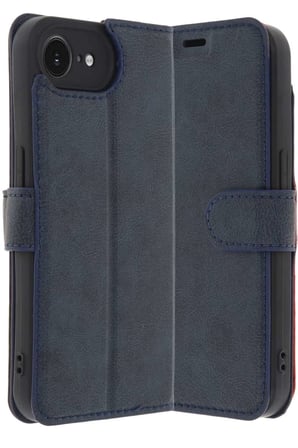iPhone 16E Kılıf Trend S Plus Kapaklı Kılıf - Lacivert