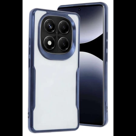 Redmi Note 14 Pro Plus Kılıf Boyi Silikon Kapak - Lacivert
