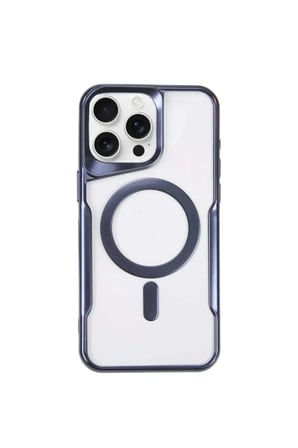 iPhone 14 Pro Kılıf Boyi Magsafe Silikon Kapak - Lacivert