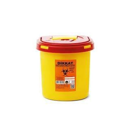 Enfekte Tıbbi Atık Kovası - 1.3 lt