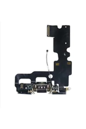 Iphone 7g Uyumlu Şarj Soketi Ve Mikrofon Bordu (ORJ) Siya