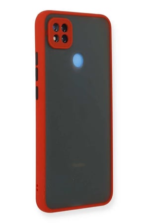 Redmi 9C Kılıf Montreal Silikon Kapak - Kırmızı
