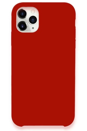 iPhone 11 Pro Max Kılıf Lansman Legant Silikon - Kırmızı