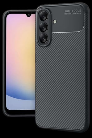 Galaxy A17 5G Auto Focus Karbon Kapak - Siyah