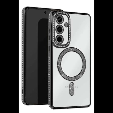 Galaxy A25 5G Joke Simli Magneticsafe Kılıf - Siyah