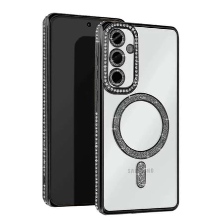 Galaxy A25 5G Joke Simli Magneticsafe Kılıf - Siyah