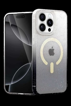 iPhone 14 Pro Pummel Shiny Magsafe Kapak - Siyah