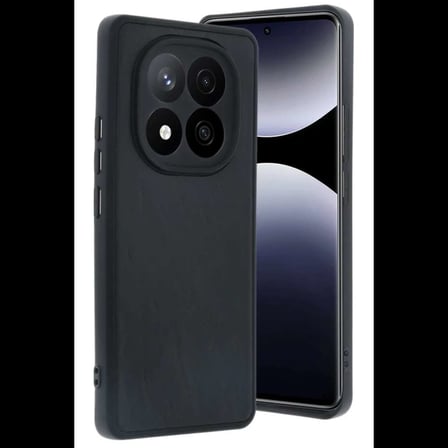 Redmi Note 14 Pro 4G Kılıf Aras Deri Kapak - Siyah