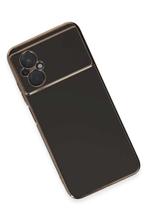Poco M5 Kılıf Volet Silikon - Siyah