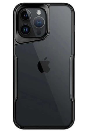 iPhone 14 Pro Max Kılıf Boyi Silikon Kapak - Siyah