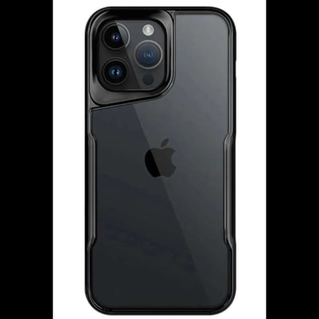 iPhone 14 Pro Max Kılıf Boyi Silikon Kapak - Siyah
