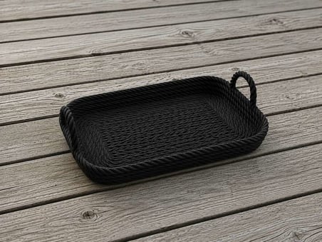 3D Baskı Çok Amaçlı Dekoratif Organizer Tepsisi - Masaüstü Düzenleyici, Banyo ve Mutfak Saklama Teps