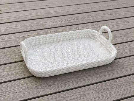 3D Baskı Çok Amaçlı Dekoratif Organizer Tepsisi - Masaüstü Düzenleyici, Banyo ve Mutfak Saklama Teps