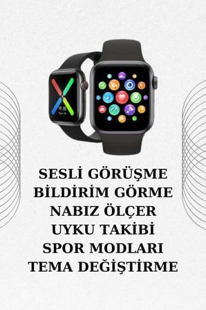 İkili Set Dev Kampanya Ucuz Kulaklık Ucuz Akıllı Saat Gürültü Önleyici Uzun Pil Ömrü