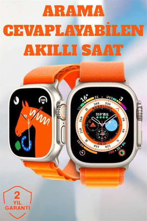 Uyku ve Nabız Takipli, Wireless Şarjlı Akıllı Saat Android ve iOS Uyumlu