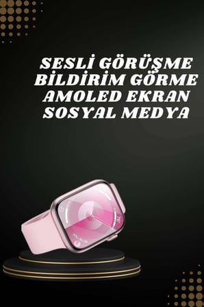 Akıllı Saat İos Andorid Destekli Titreşimli GPS Özelliği Bildirim Özelliği