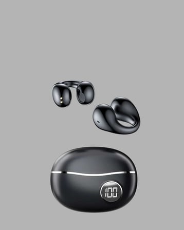 Açık Kulak Bluetooth Kulaklık 5.4 APTX Destekli Ergonomik Tasarım