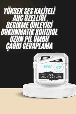 Oyuncu Kulaklığı Yeni Mekanik Kablosuz Kulaklık İos Android Uyumlu
