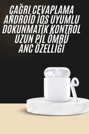 2. Nesil Bluetooth Android ve İOS Uyumlu Kablosuz Kulaklık Çağrı Cevaplama