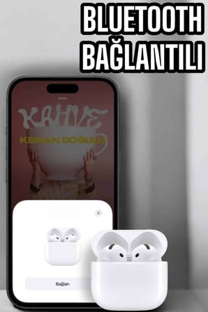 Kaliteli Ucuz İOS ve Android Uyumlu TWS Bluetooth Kulaklık ANC Özelliği Yeni Nesil