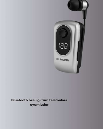Titreşimli Bluetooth Kulaklık – Uzun Pil Ömrü, Dijital Ekranlı Kablosuz Tasarım Yeni Nesil
