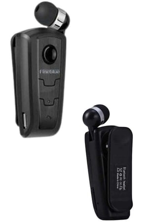 Mikrofonlu Makaralı Bluetooth Kulakiçi Kulaklık Android ve İOS Uyumlu Yeni Nesil