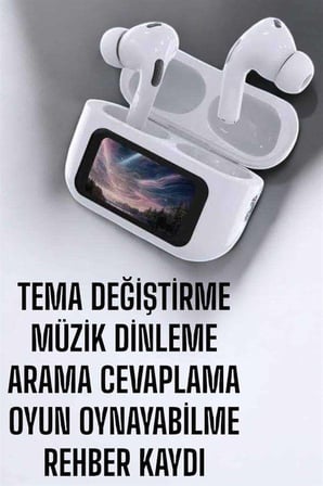 Bluetooth Kulaklık Kulakiçi Güçlü Ses Kaliteli Sesli Asistan