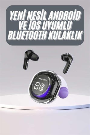 Kulak İçi Bluetooth Kulaklık ANC ENC Özellikli Şarj Göstergeli Kablosuz Kulaklık