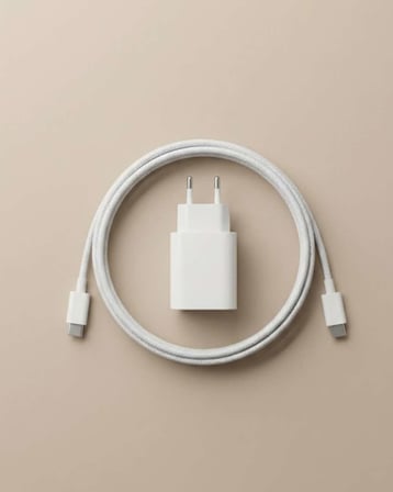 Yüksek Güçlü 35W Type-C Hızlı Şarj Adaptör Seti