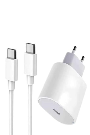 Type-C Hızlı Şarj Özellikli Cihazı USB-C Kablo Dahil