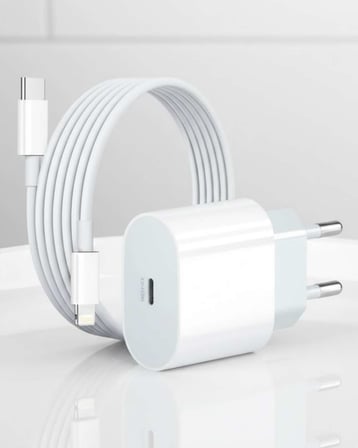 iPhone 12 11 XR XS X 8 Plus 7 20W PD Lightning Hızlı Şarj Adaptörü