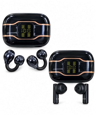 Yeni Nesil 4 Kulaklıklı TWS Bluetooth Kulaklık Seti ANC ve Dokunmatik Kontrol