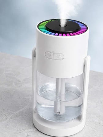 Ultrasonik Hava Nemlendirici Renkli LED Işıklı Sessiz Oda Nemlendirme Cihazı