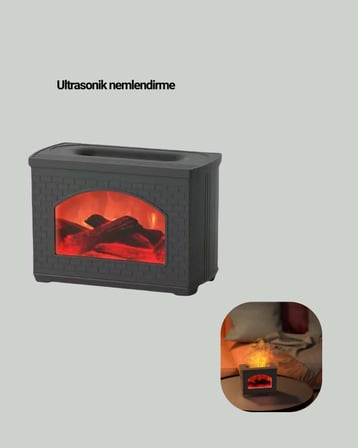 USB Güçlü Ultrasonik Hava Nemlendirici Sessiz Çalışan 270 ml Difüzör